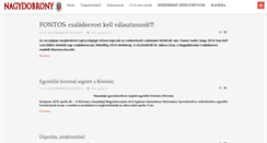 Desktop Screenshot of nagydobrony.com.ua
